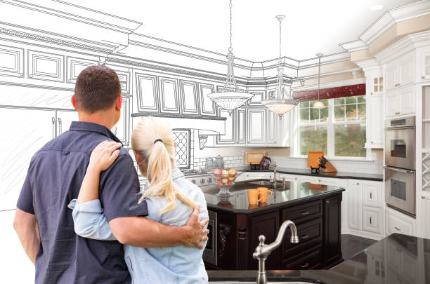 Professional Cabinet Refacing technician working in Mount Royal, NJ